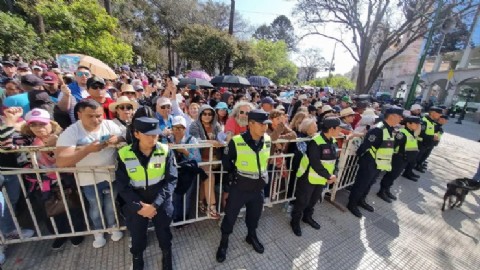 Más de 5600 policías trabajan en el operativo Procesión del Milagro 2025