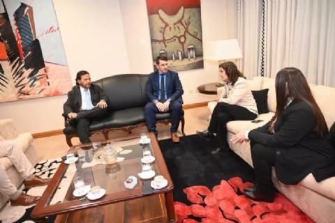 Sáenz recibió a autoridades de la DAIA para avanzar en acciones conjuntas contra la discriminación y discursos de odio