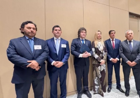 Sáenz participó en la apertura de la Argentina Week en Nueva York con la presencia de Javier Milei
