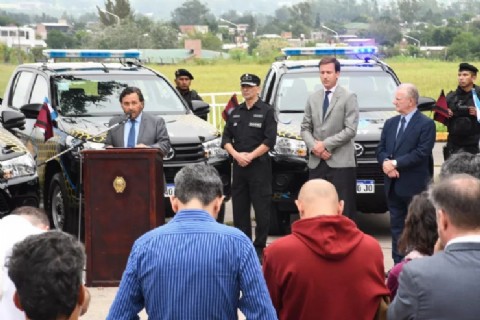 Durante la gestión de Gustavo Sáenz, se renovó el 52 por ciento del Parque Automotor de la Policía de Salta