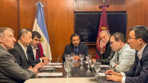 Sáenz se reunió con empresarios del holding chino Fufeng Group, que evalúa una inversión de 400 millones de dólares