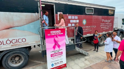 El móvil oncológico realizará mamografías y PAP el sur provincial