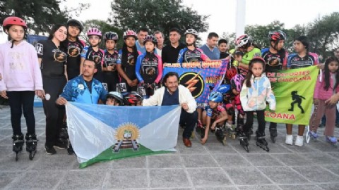 VIDEO | Sáenz anunció la construcción de la primera pista de patinaje de nivel internacional