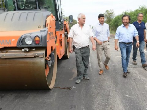 Sáenz en la Ruta Nacional 50: “Estamos poniendo en condiciones la traza porque la gente no puede seguir esperando”