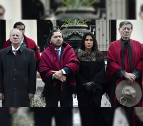 Sáenz encabezó el inicio de los actos en honor a Güemes, destacando su ejemplo de unidad para Argentina