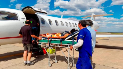 Salud concretó más de 190 traslados sanitarios aéreos en lo que va del 2025