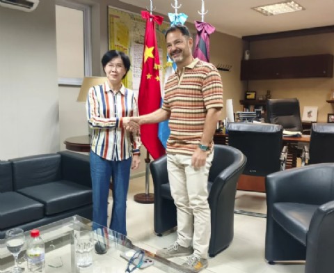 VIDEO | Capital: el intendente Emiliano Durand recibió a la vicealcaldesa de Xinyu y a una comitiva oficial de China
