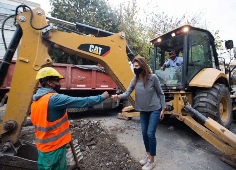 Bettina Romero: "Redoblamos los esfuerzos para garantizar obras de calidad a los vecinos"