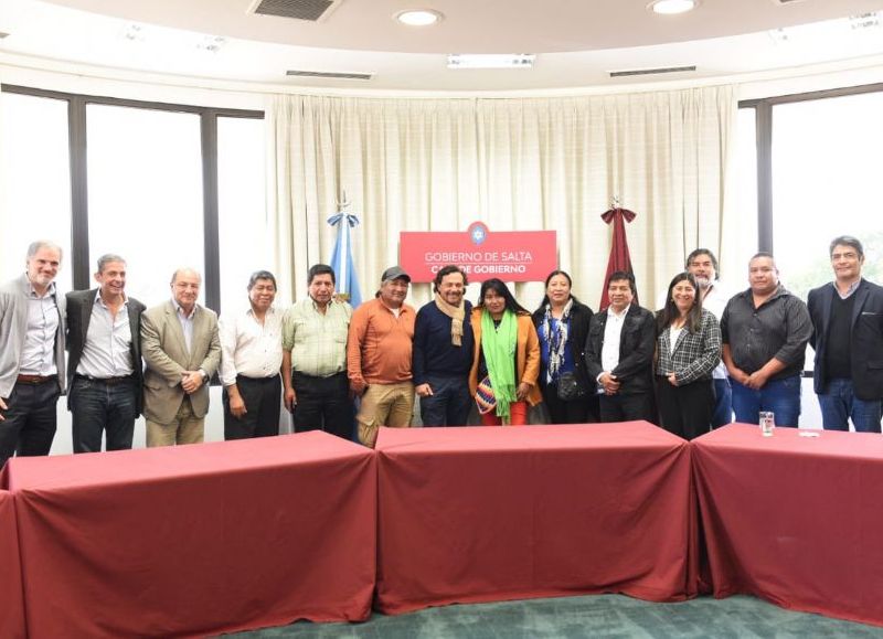 El gobernador Sáenz se reunió con las nuevas autoridades del Consejo Directivo del IPPIS