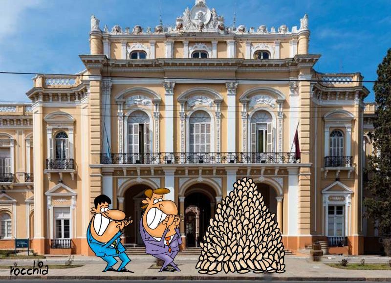 Todos con el traste en la pared