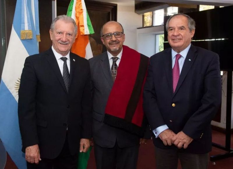 El vicegobernador Antonio Marocco recibió al Embajador de la India en Argentina