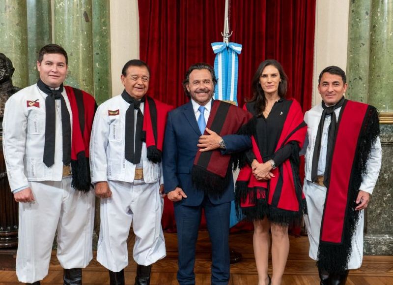 Con la presencia del gobernador Sáenz, se homenajeó a las Voces de Orán y a Luis Federico Córdoba