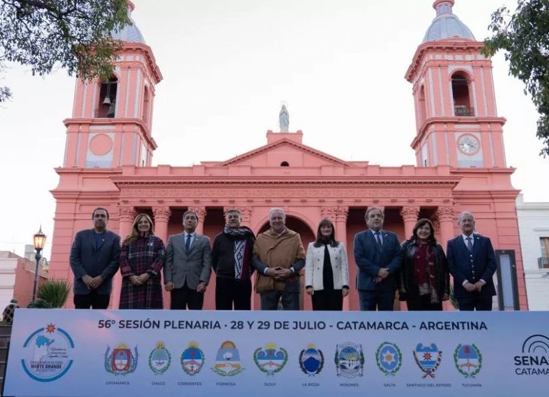 El vicegobernador Marocco participó de la reunión del Norte Grande