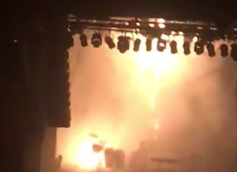 ¿Negligencia o un accidente imprevisible? Determinan las causas del incendio del recital de Diego Torres