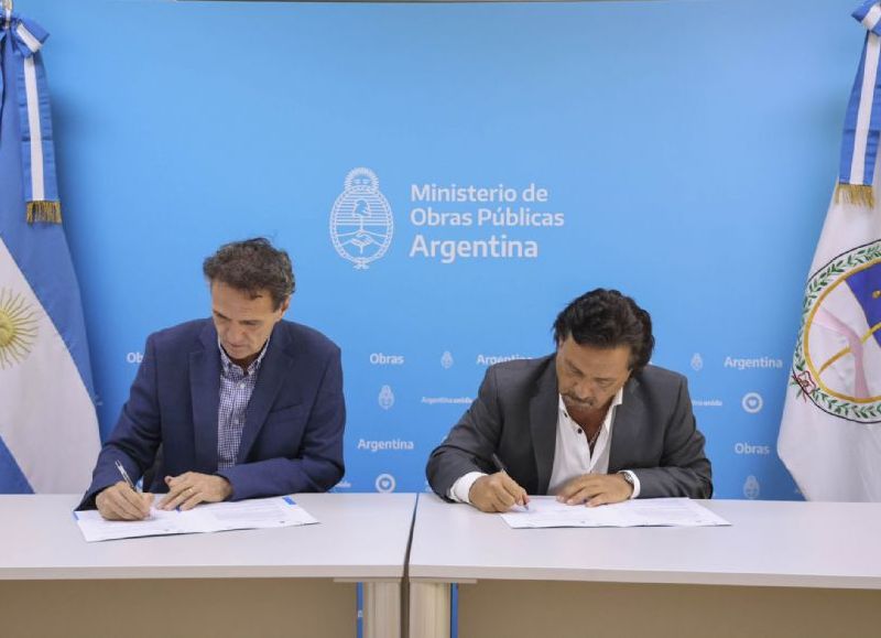 Sáenz firmó un acuerdo para que Vialidad Nacional pavimente los tramos restantes de la RN 86