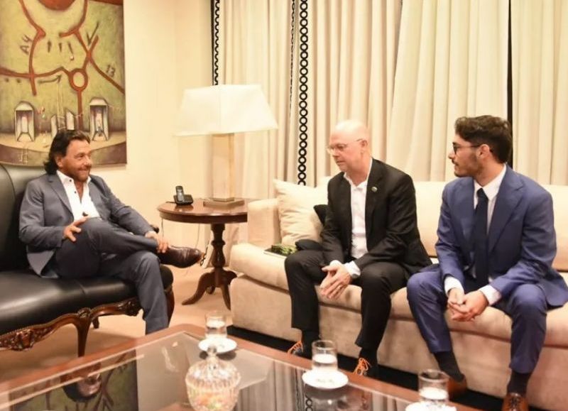 VIDEO | Nuevo inversor en litio desembarca en Salta: Sáenz recibió al CEO de Marhen Lithium