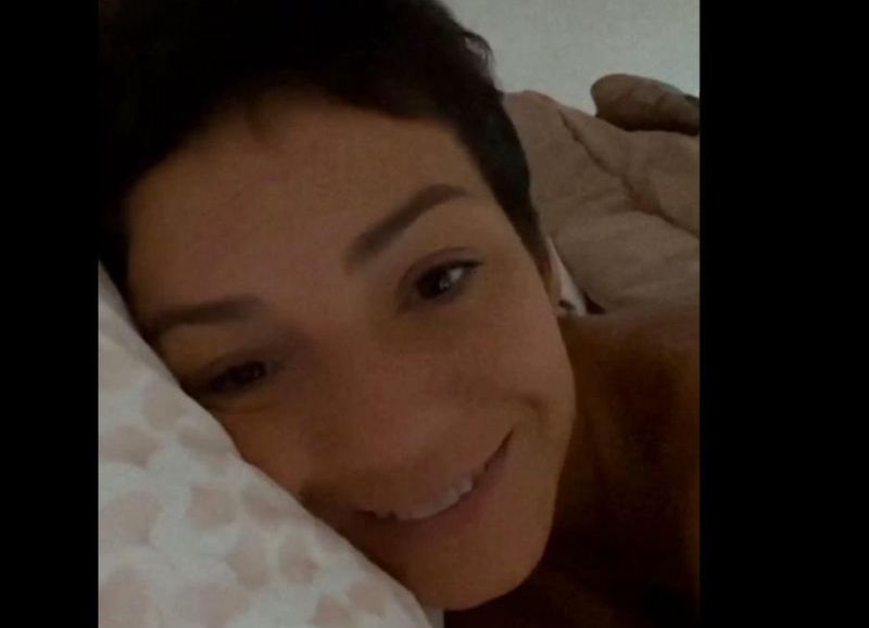 Trabajar desde la cama, el nuevo hobbie de Sansone