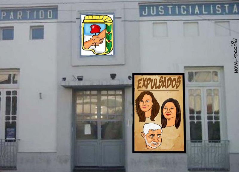 No gratos: pidieron la expulsión de Outes, Calletti y Vega del PJ salteño
